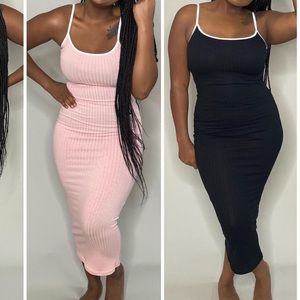 BLACK Everyday Midi Dress